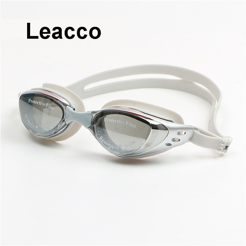 Adult Prescription Optical Myopia Swimming Goggles Swim Silicone Anti-fog Coated Water diopter Swimming Eyewear glasses mask