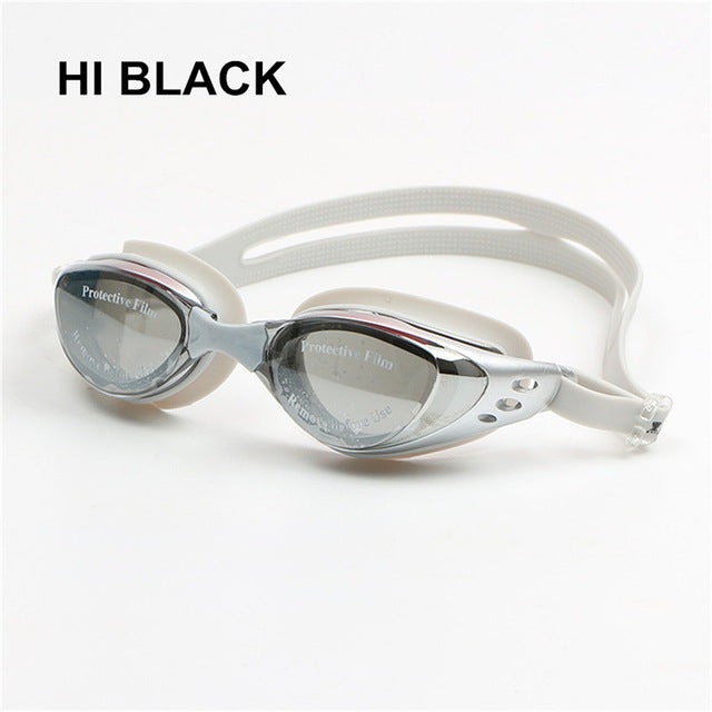 Swim Silicone Anti-fog Coated Water diopter Swimming Eyewear glasses mask Adult Prescription Optical Myopia Swimming Goggles