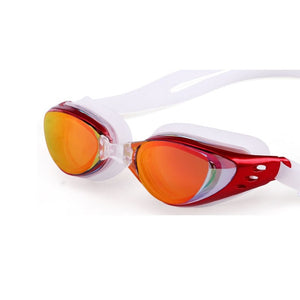 New Myopia Swimming glasses -1.5~-10 Waterproof Anti-Fog arena swim eyewear water diving goggles Silicone Big Swimming goggles