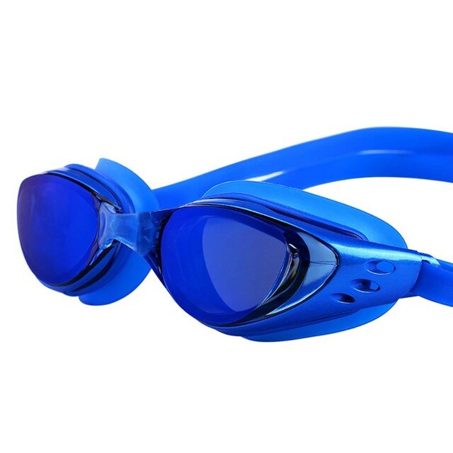 Adjustable Waterproof Anti Fog UV Protection Adults Professional Colored Lenses swimming pool Glasses Eyewear swimming Goggles