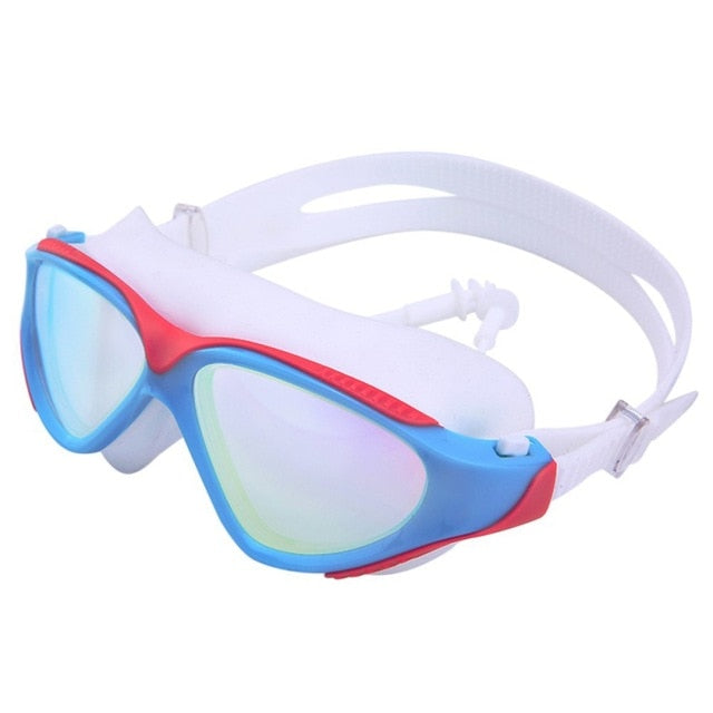 Goggles Professional Children Silicone Swimming Goggles Anti-fog UV Swimming Glasses for Men Women Eyewear