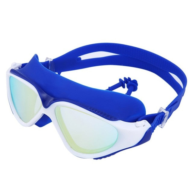 Goggles Professional Children Silicone Swimming Goggles Anti-fog UV Swimming Glasses for Men Women Eyewear