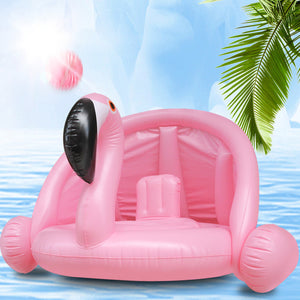 150CM 60 Inch Giant Inflatable Flamingo Pool Float Pink Ride-On Swimming Ring Adults Children Baby Water Holiday Party Toys boia