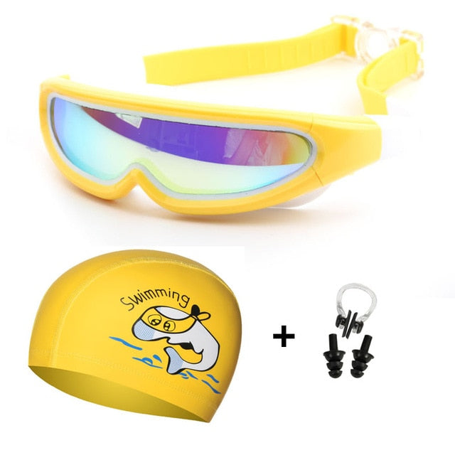 Children Swimming Goggles Anti Fog Waterproof kids Cool Arena Natacion Swim Eyewear High quality Professional Swimming Glasses