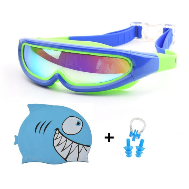 Children Swimming Goggles Anti Fog Waterproof kids Cool Arena Natacion Swim Eyewear High quality Professional Swimming Glasses