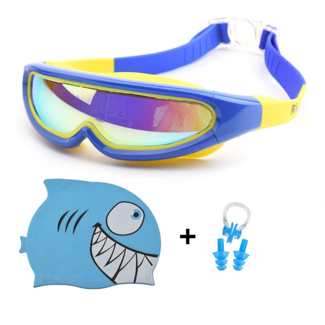 Children Swimming Goggles Anti Fog Waterproof kids Cool Arena Natacion Swim Eyewear High quality Professional Swimming Glasses