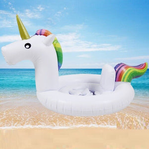 200cm Unicorn Giant Pool Float For Adult Child Baby Ride-On Swimming Ring Water Party Fun Toys Air Bed Inflatable Mattress Boia